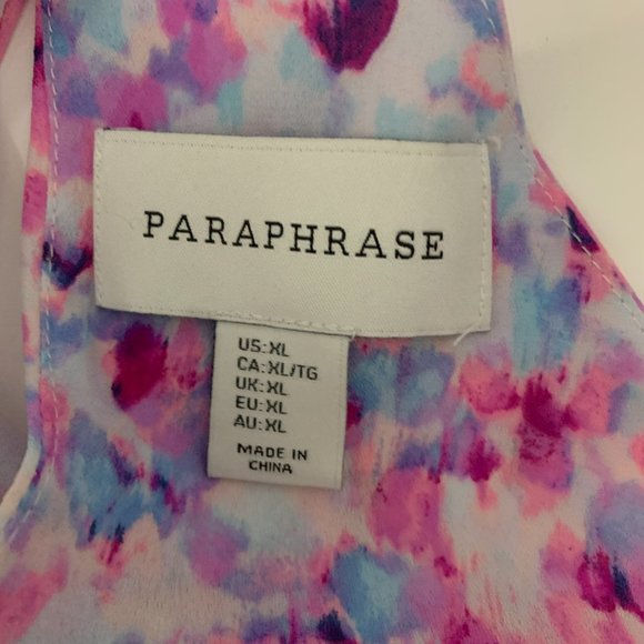 Paraphrase Ladies Tank Top - Picture 5 of 6